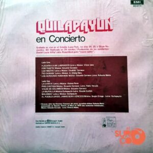 Disco de Vinilo Quilapayún - En Un Concierto Vinyl Record