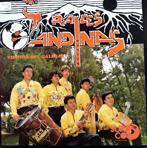 Disco de Vinilo Raíces Andinas - Vientos De Galeras Vinyl Record