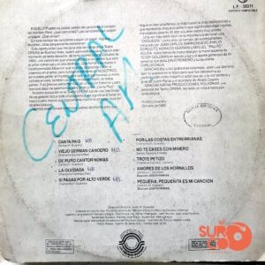 Disco de Vinilo Horacio Guarany - Horacio “Pueblo” Guarany En Vivo En La Opera Vinyl Record
