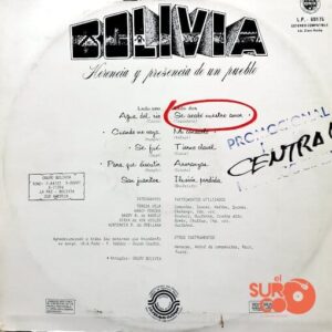 Disco de Vinilo Grupo Bolivia - Se Acabo Nuestro Amor Vinyl Record