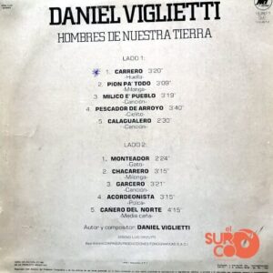 Disco de Vinilo Daniel Viglietti - Hombres De Nuestra Tierra Vinyl Record