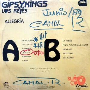 Disco de Vinilo Gipsy Kings - Alegría Vinyl Record