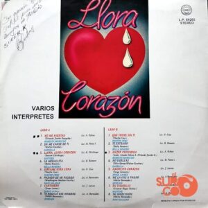 Disco de Vinilo Varios - Llora Corazón Vinyl Record