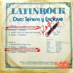 Disco de Vinilo Teresa Y Enrique - Latin Rock Vinyl Record