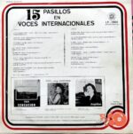 Disco de Vinilo Varios - 15 Pasillos En Voces Internacionales Vinyl Record