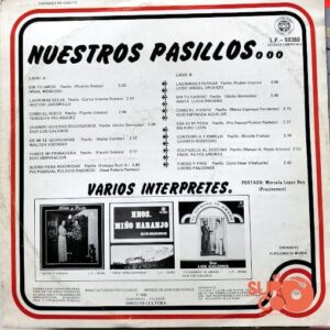 Disco de Vinilo Varios  - Nuestros Pasillos Vinyl Record