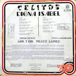 Disco de Vinilo Digna Isabel - Celitos Vinyl Record