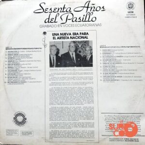 Disco de Vinilo Varios - Sesenta Años Del Pasillo Vinyl Record