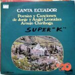 Disco de Vinilo Jorge Araujo Chiriboga - Canta Ecuador Vinyl Record
