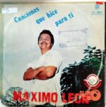 Disco de Vinilo Máximo León - Canciones Que Hice Para Ti Vinyl Record