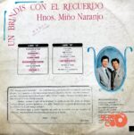 Disco de Vinilo Hermanos Miño Naranjo - Un Brindis Para El Recuerdo Vinyl Record