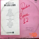 Disco de Vinilo María Luisa Landín - Retrato De María Luisa Landín Vinyl Record