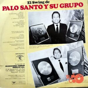 Disco de Vinilo Palo Santo Y Su Grupo  - El Swing De Palo Santo Y Su Grupo Vinyl Record