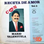 Disco de Vinilo Mario Valenzuela - Receta De Amor Vinyl Record