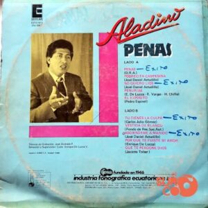 Disco de Vinilo Aladino - Penas Vinyl Record