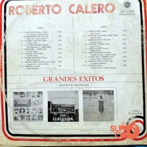 Disco de Vinilo Roberto Calero  - 18 Grandes Éxitos Vinyl Record
