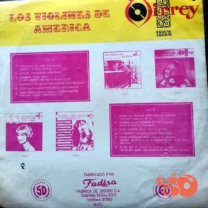 Disco de Vinilo Los Violines De América - Los Violines De América Vinyl Record