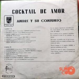 Disco de Vinilo André Y Su Conjunto - Cocktail De Amor Vinyl Record