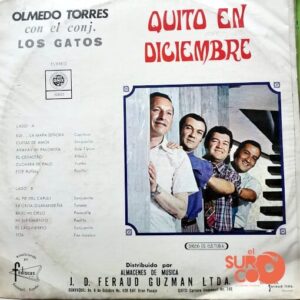 Disco de Vinilo Olmedo Torres - Quito En Diciembre Vinyl Record