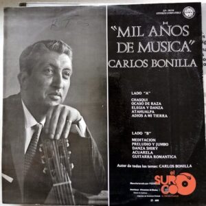 Disco de Vinilo Carlos Bonilla - Mil Años De Música Vinyl Record