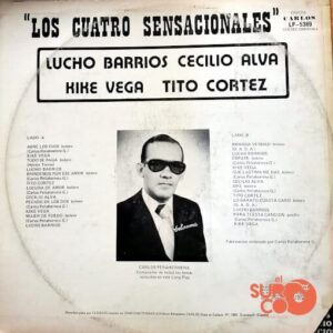Disco de Vinilo Varios - Los Cuatro Sensacionales Vinyl Record