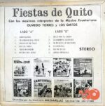 Disco de Vinilo Olmedo Torres - Fiestas De Quito Vinyl Record