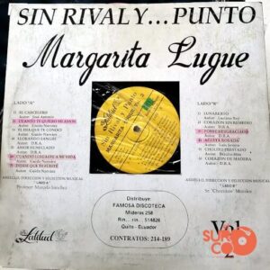 Disco de Vinilo Margarita Lugue - Sin Rival Y Punto Vinyl Record