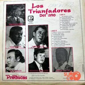 Disco de Vinilo Varios - Los Triunfadores Del Año Vinyl Record