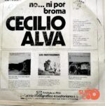 Disco de Vinilo Cecilio Alva - No… Ni Por Broma Vinyl Record