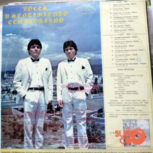 Disco de Vinilo Hnos García - Voces Y Sentimiento Ecuatoriano Vinyl Record