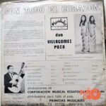Disco de Vinilo Dúo Villagómez Pozo  - Con Todo El Corazón Vinyl Record