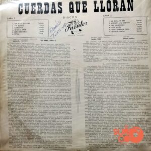 Disco de Vinilo Varios - Cuerdas Que Lloran Vinyl Record