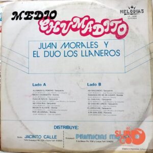 Disco de Vinilo Juan Morales - Medio Chumadito Vinyl Record