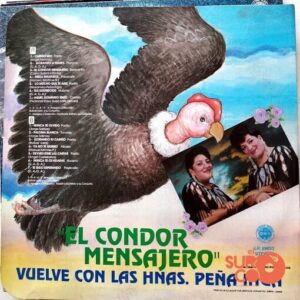 Disco de Vinilo Hermanas Peña Inga - El Cóndor Mensajero Vinyl Record