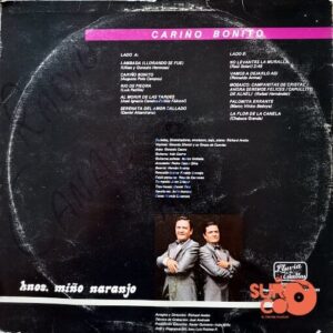 Disco de Vinilo Hnos. Miño Naranjo - Cariño Bonito Vinyl Record