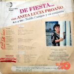 Disco de Vinilo Anita Lucia Proaño - De Fiesta Con Anita Lucia Proaño Vinyl Record