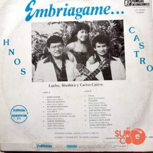 Disco de Vinilo Hermanos Castro - Embriágame Vinyl Record