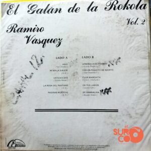 Disco de Vinilo Ramiro Vásquez - El Galán De La Rockola Vol. 2 Vinyl Record