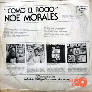 Disco de Vinilo Noé Morales - Como El Rocio Vinyl Record