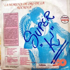 Disco de Vinilo Clarita Vera - La Morena De Oro De La Rockola Vinyl Record