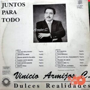 Disco de Vinilo Vinicio Armijos - Dulces Realidades Vinyl Record