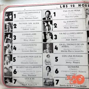 Disco de Vinilo Varios - Las 12 Horas Onix Vol 1 Vinyl Record