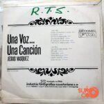 Disco de Vinilo Jesús Vásquez - Una Voz… Una Canción Vinyl Record