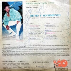 Disco de Vinilo Mario Diego Congo - Ritmo Y Sentimiento Vinyl Record