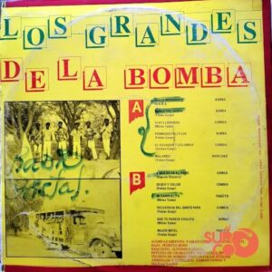 Disco de Vinilo Fabián Congo - Los Grandes De La Bomba Vinyl Record