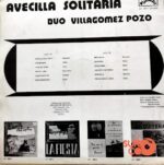 Disco de Vinilo Dúo Villagómez Pozo - Avecilla Solitaria Vinyl Record