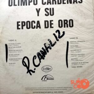 Disco de Vinilo Olimpo Cárdenas - Y Su Época De Oro Vinyl Record