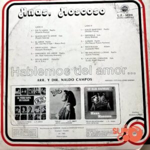 Disco de Vinilo Hermanas Moscoso - Hablemos Del Amor Vinyl Record