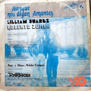 Disco de Vinilo Roberto Zumba - Aunque Nos Digan Amantes Vinyl Record