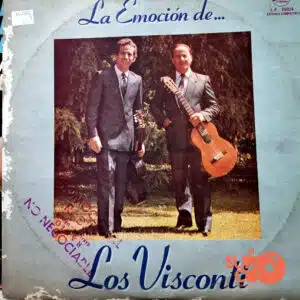 Disco de Vinilo Los Visconti  - La Emoción De… Vinyl Record